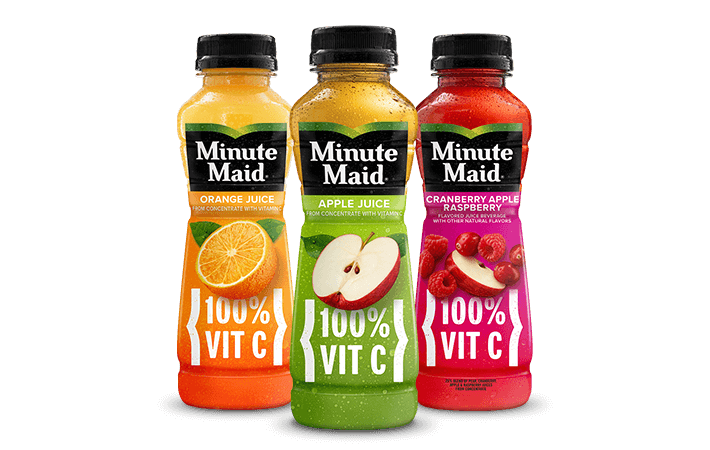 . Minute Maid Juice (12 oz Bottles)